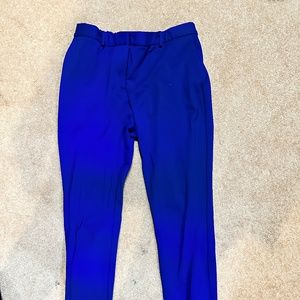 Pink Tartan- EUC- Blue Pants Size 10